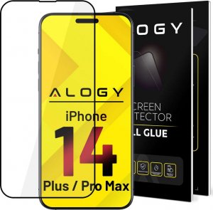 Alogy Szkło hartowane 9H Alogy Full Glue do etui case friendly do Apple iPhone 14 Plus / 14 Pro Max 1