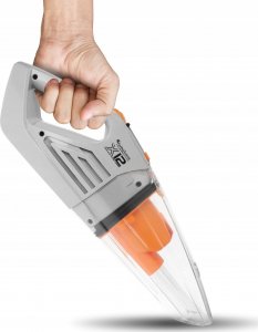 Odkurzacz ręczny TurboTronic Odkurzacz ręczny samochodowy TurboTronic bezprzewodowy bezworkowy 2w1 do prania Srebrny 6