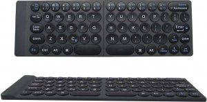 Alogy Klawiatura Alogy Bezprzewodowa składana Bluetooth do Win/iOs/Android + Stojak na biurko 11