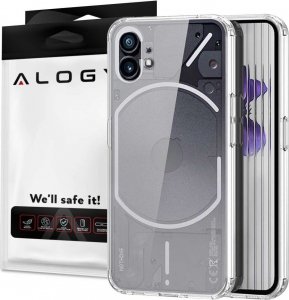 Alogy Etui ochronne obudowa pokrowiec Alogy Hybrid Clear Case do Nothing Phone 1 Przezroczyste 1