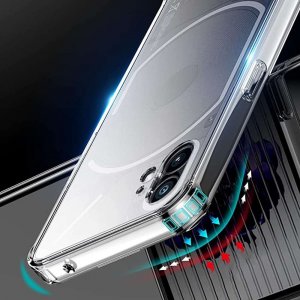 Alogy Etui ochronne obudowa pokrowiec Alogy Hybrid Clear Case do Nothing Phone 1 Przezroczyste 9