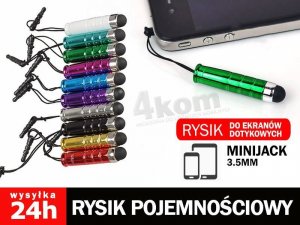 Rysik 4kom.pl Mini Jack Czarny 3