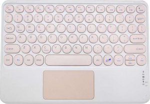 Alogy Etui Alogy Klawiatura Bluetooth Touchpad 4w1 Magnetyczne Pencil do Apple iPad Air 4 2020 / 5 2022 Różowe + Mysz Bluetooth 5.0 2