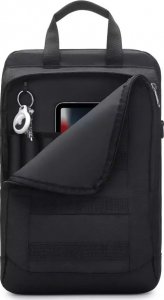 4kom.pl Brelok Rough TPU karabińczyk do Apple AirTag Black 4