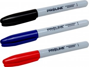 Pro-Line Markery perm. "okrągłe" 3 szt. (cza,nie,cze), karta, proline 1