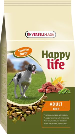 Versele-Laga Happy Life Adult Beef - 15 kg 1