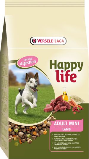 Versele-Laga Happy Life Adult Mini Lamb - 3 kg 1