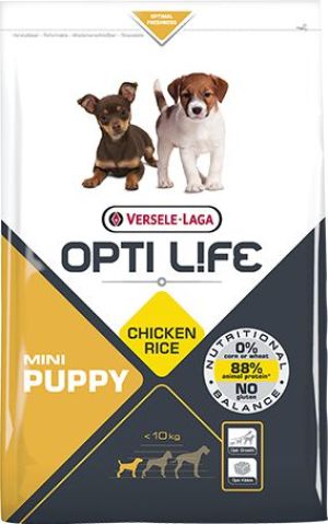 Versele-Laga OPTI-LIFE PIES 7.5kg PUPPY MINI drób 1