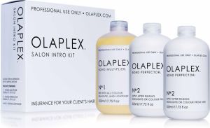 Olaplex  Salon Intro Kit Zestaw do profesjonalnej regeneracji włosów No.1 525 ml + 2x No.2 525 ml 1