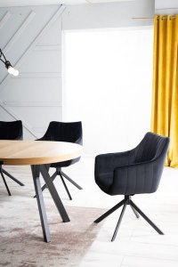 Signal Krzesło AZALIA VELVET czarne 13