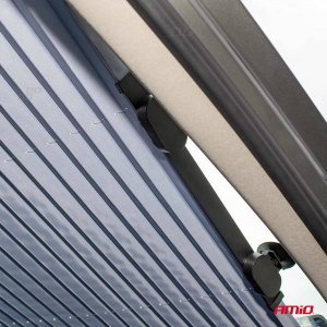 AMiO Przeciwsłoneczna roleta harmonijkowa przedniej szyby 155x70cm 9