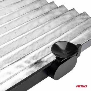 AMiO Przeciwsłoneczna roleta harmonijkowa przedniej szyby 200x80cm 2