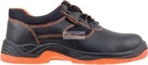 URGENT 201 S1 ORANGE Urgent - skórzany półbut z podnoskiem 46 2