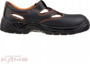 URGENT 301 SB Urgent - skórzany sandał z metalowym podnoskiem 39 3