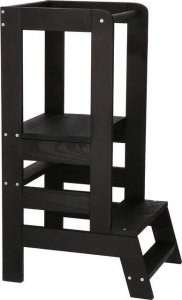 Springos Pomocnik kuchenny 90cm kitchen helper, podest dla dzieci 90 cm czarny UNIWERSALNY 2