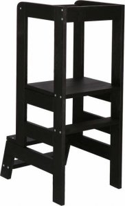 Springos Pomocnik kuchenny 90cm kitchen helper, podest dla dzieci 90 cm czarny UNIWERSALNY 7