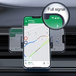 Joyroom Joyroom samochodowy uchwyt magnetyczny bezprzewodowa indukcyjna ładowarka Qi 15W (kompatybilna z MagSafe do iPhone) na kratkę nawiewu (JR-ZS295) 13