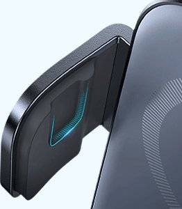 Joyroom Joyroom samochodowy uchwyt magnetyczny bezprzewodowa indukcyjna ładowarka Qi 15W (kompatybilna z MagSafe do iPhone) na kratkę nawiewu (JR-ZS295) 2