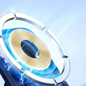 Joyroom Joyroom samochodowy uchwyt magnetyczny bezprzewodowa indukcyjna ładowarka Qi 15W (kompatybilna z MagSafe do iPhone) na deskę rozdzielczą (JR-ZS295) 9