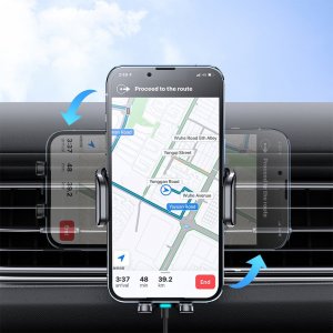 Joyroom Joyroom uchwyt samochodowy z ładowarką bezprzewodową 15W na kratkę nawiewu czarny (JR-ZS245 vent) 4