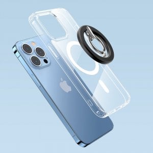 Joyroom Joyroom zestaw wielofunkcyjny magnetyczny uchwyt samochodowy ring podstawka do telefonu czarny (JR-ZS294) 24