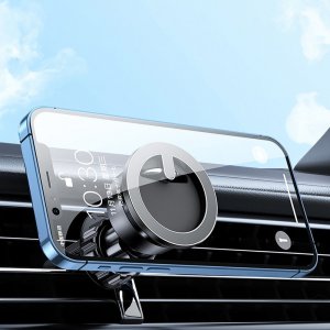 Joyroom Joyroom zestaw wielofunkcyjny magnetyczny uchwyt samochodowy ring podstawka do telefonu czarny (JR-ZS294) 3