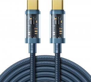 Kabel USB Joyroom USB-C - USB-C 2 m Niebieski (6941237196439) 1