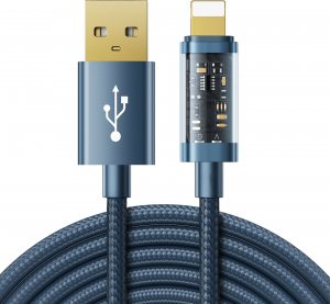 Kabel USB Joyroom USB-A - Lightning 2 m Niebieski (6941237196453) 1