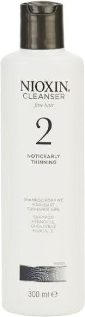 Nioxin Thinning Hair System 2 Cleanser Shampoo Szampon oczyszczający 300ml 1