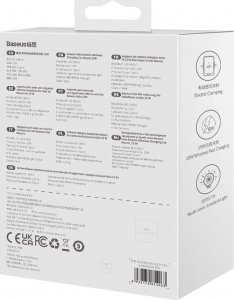 Baseus Baseus Halo uchwyt samochodowy do telefonu z ładowarką indukcyjną 15W na kartkę czarny (SUDD000001) 13