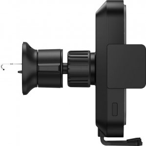 Baseus Baseus Halo uchwyt samochodowy do telefonu z ładowarką indukcyjną 15W na kartkę czarny (SUDD000001) 15