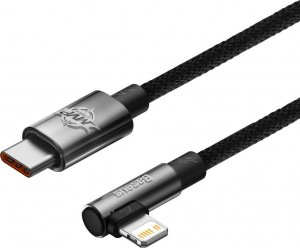 Kabel USB Baseus USB-C - Lightning 2 m Czarny (6932172612375) 18