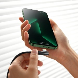 Kabel USB Baseus USB-C - Lightning 2 m Czarny (6932172612375) 10