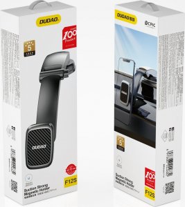 Dudao Dudao magnetyczny uchwyt samochodowy do telefonu czarny (F12s) 5