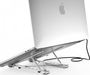 Choetech Choetech podstawka stacja wielofunkcyjna do laptopa PD/USB-C HDMI(4K/30Hz)/2xUSB-A/1xUSB-C/1xSD/1xTF czarny (HUB-M43) 2