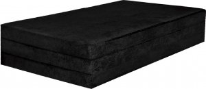 Galeriatrend Materac 195x120x9 Turystyczny Rozkładany XL czarny 2