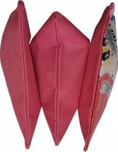 Piórnik Zaska FLAMING Piórnik Saszetka Kosmetyczka 3 komory 5