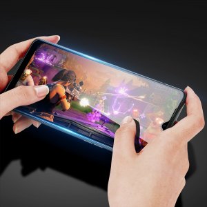 Dux Ducis Dux Ducis 9D Tempered Glass wytrzymałe szkło hartowane 9H na cały ekran z ramką Realme C31 czarny (case friendly) 3