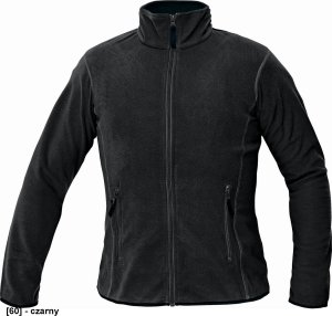 CERVA GOMTI Damski polar z mikropolaru z kołnierzem - 100% poliester, 180g/m2 - ciemnoróżowy XXL 4