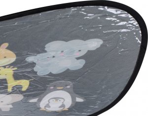 Kontext Kurtyna samoprzylepna osłona okna samochodu małpka 3