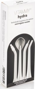 Vitammy Zestaw wielofunkcyjnych końcówek do irygatora VITAMMY HYDRA - biały 4 szt. Końcówki do irygatora białe 4 sztuki 2