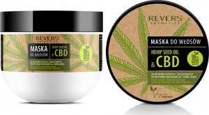 Revers REVERS Hemp Seed Oil&CBD Maska do włosów suchych i zniszczonych z olejem konopnym 250ml 1