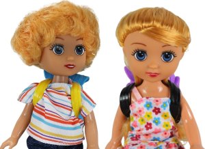 Ciuciubabka SŁODKA LALECZKA LALKA Z PIESKIEM PIES LORNETKA AKC 2