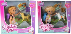 Ciuciubabka SŁODKA LALECZKA LALKA Z PIESKIEM PIES LORNETKA AKC 3