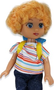 Ciuciubabka SŁODKA LALECZKA LALKA Z PIESKIEM PIES LORNETKA AKC 4