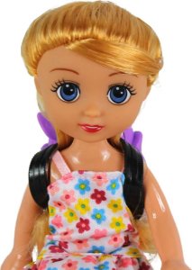 Ciuciubabka SŁODKA LALECZKA LALKA Z PIESKIEM PIES LORNETKA AKC 5