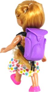 Ciuciubabka SŁODKA LALECZKA LALKA Z PIESKIEM PIES LORNETKA AKC 6