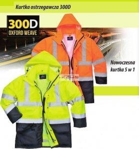 Portwest S768 Nowoczesna kurtka ostrzegawcza 5w1, - Żółto-czarny 4XL 1