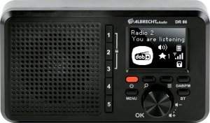 Radio Albrecht DR 86 Radio dla seniorów Radio cyfrowe DAB+ czarny 2