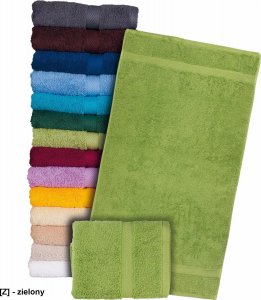 R.E.I.S. T-SOFT-50x90 - Ręcznik z wysokiej jakości frotte 500 g/m2 rozmiar 50x90cm - niebieski. 11